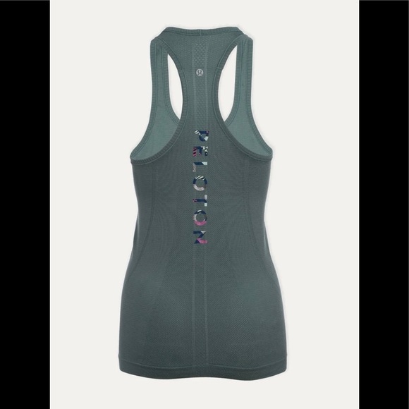 lululemon athletica Tops - Peloton Lululemon Jungle Tank Green Lulu 8